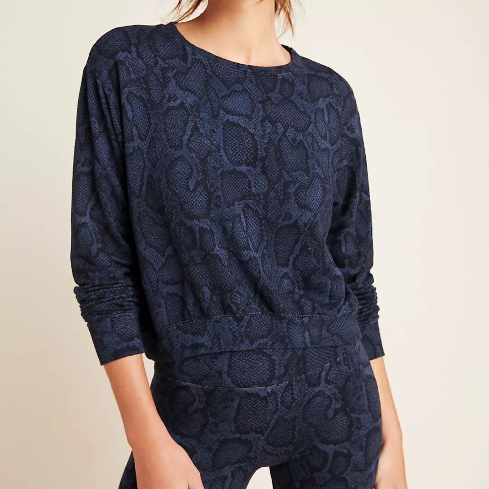 Sundry Python Pullover (Anthropologie) - image 1